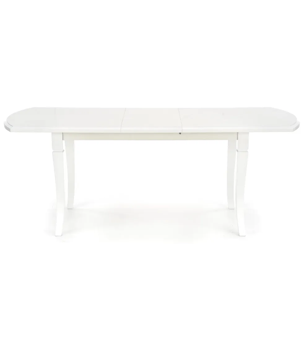 Stół rozkładany FRYDERYK 160 cm - 240 cm biały