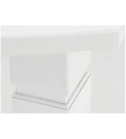 Stół rozkładany FRYDERYK 160 cm - 240 cm biały