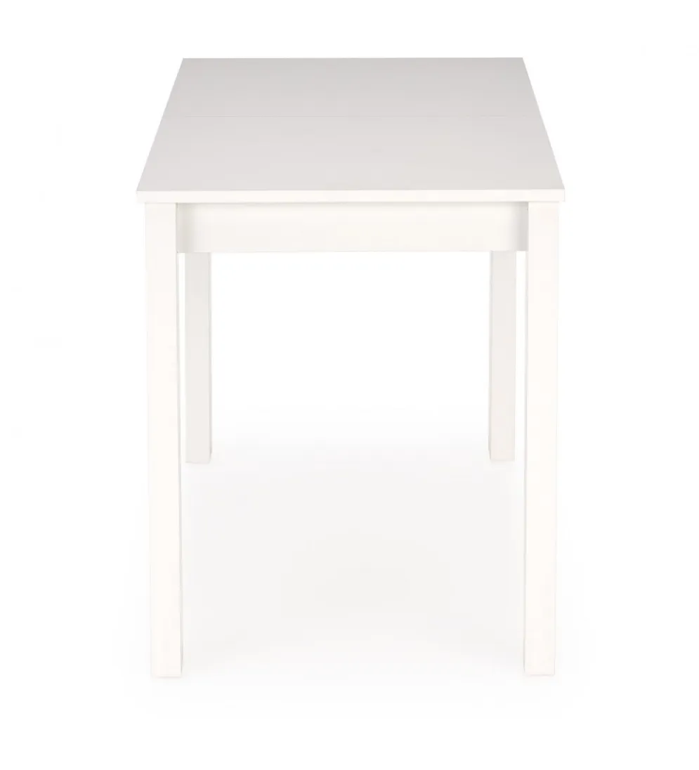 Stół rozkładany GINO 100 cm - 135 cm biały