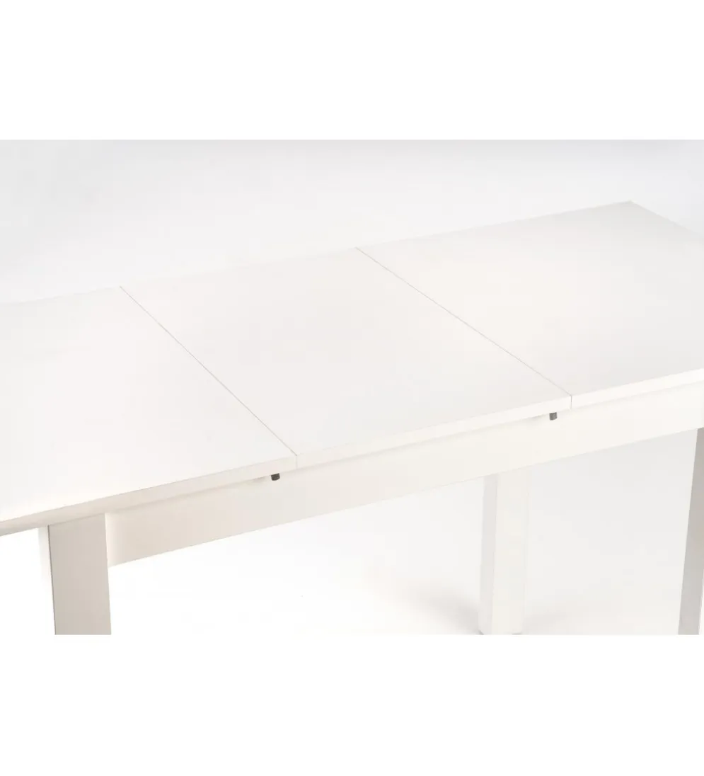 Stół rozkładany GINO 100 cm - 135 cm biały