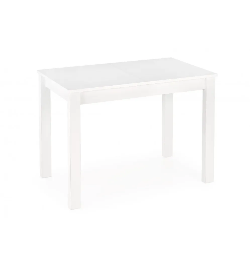 Stół rozkładany GINO 100 cm - 135 cm biały
