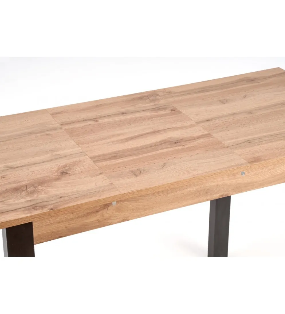 Stół rozkładany GINO 100 cm - 135 cm w kolorze dąb wotan
