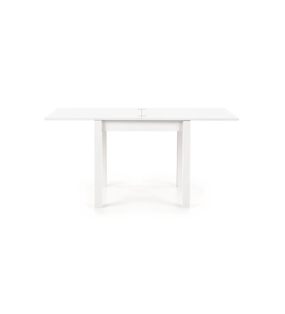 Stół rozkładany GRACJAN 80 cm - 160 cm biały