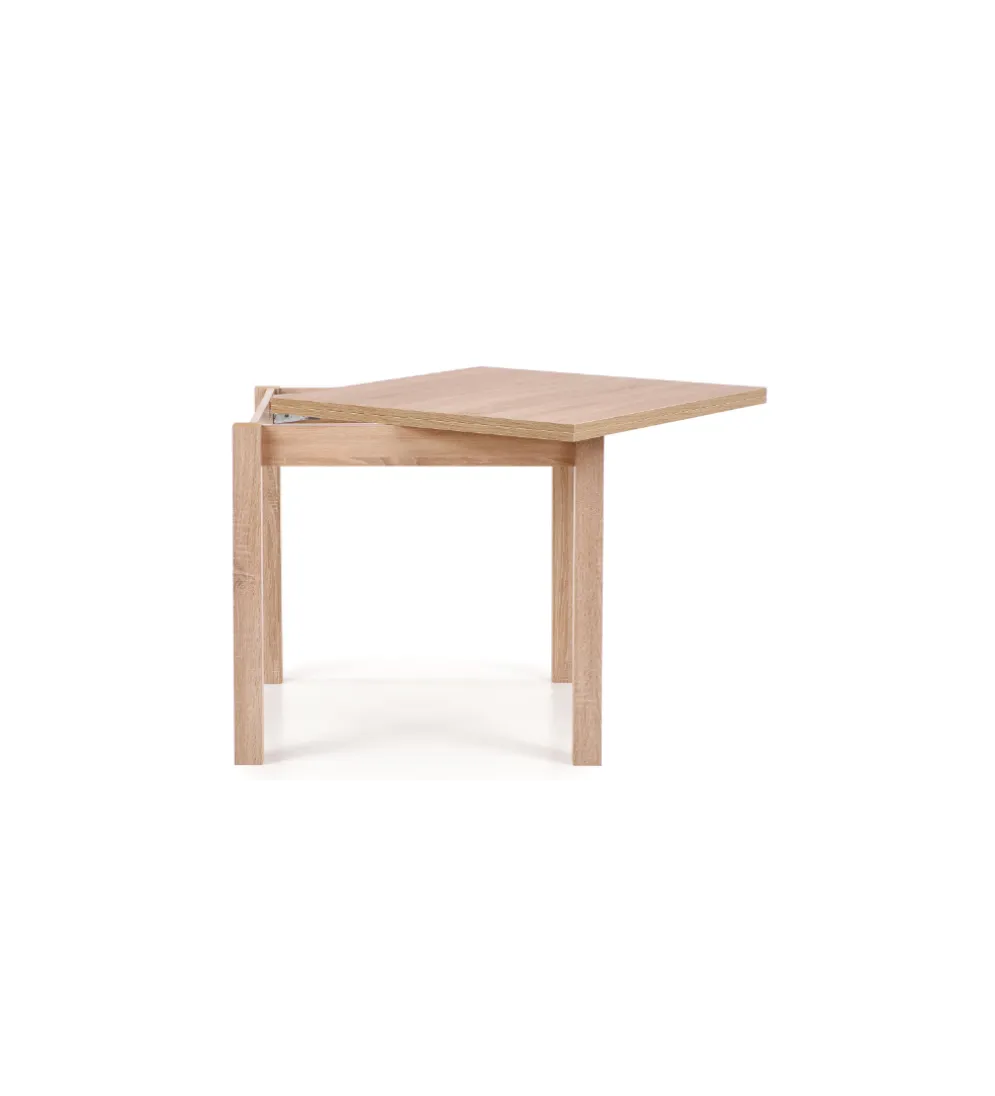 Stół rozkładany GRACJAN 80 cm - 160 cm w kolorze dąb sonoma