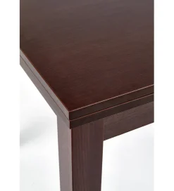 Stół rozkładany GRACJAN 80 cm - 160 cm w kolorze ciemny orzech