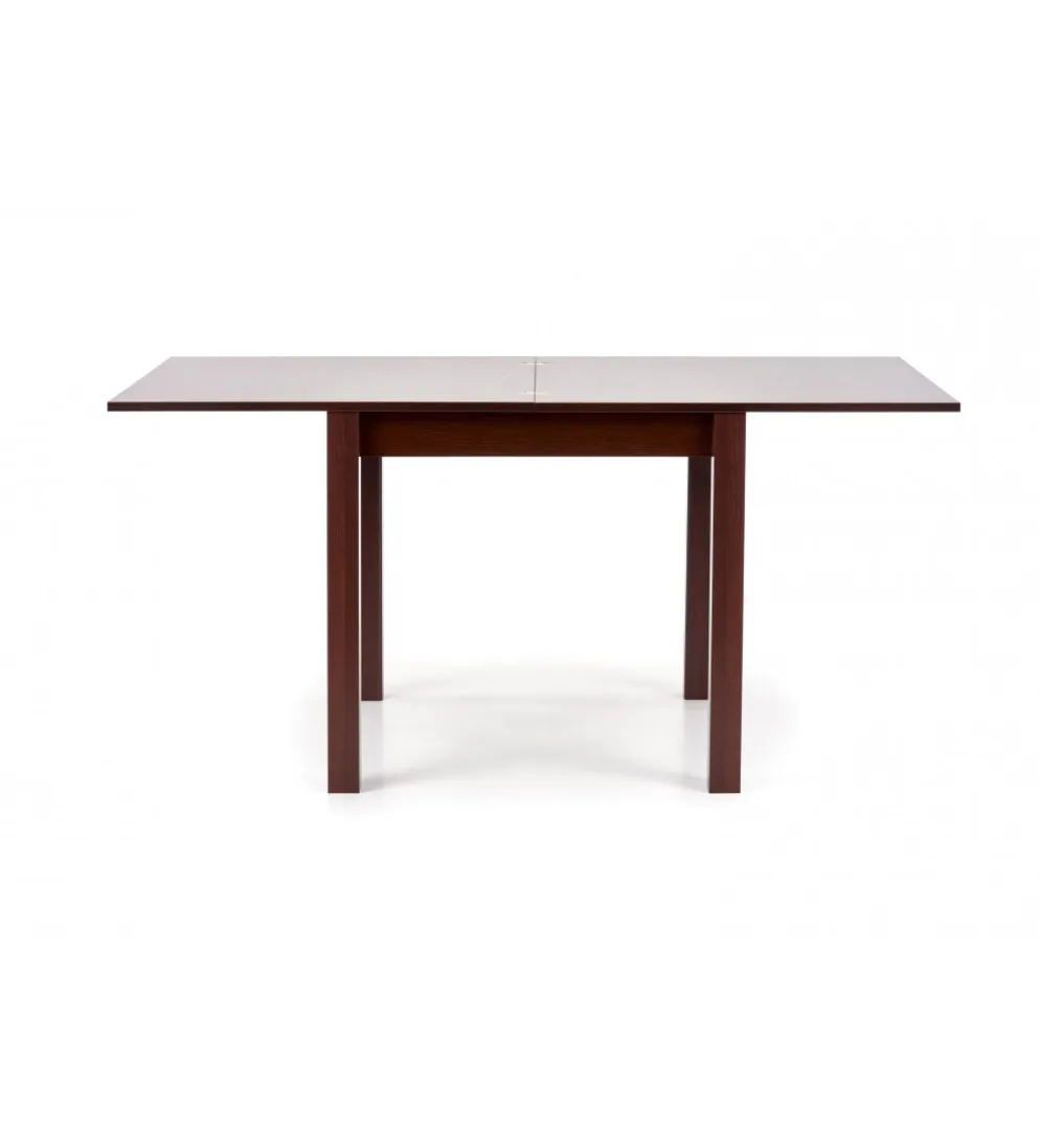 Stół rozkładany GRACJAN 80 cm - 160 cm w kolorze ciemny orzech