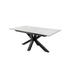 Stół rozkładany JUKON Eternity 180 cm - 225 cm ceramika optyka marmuru