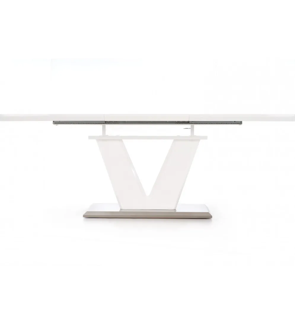 Stół rozkładany MISTRAL 160 cm - 220 cm biały