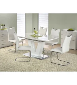 Stół rozkładany MISTRAL 160 cm - 220 cm biały