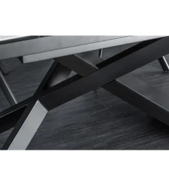 Stół rozkładany ONTARIO Euphoria 180 cm - 220 cm - 260 cm ceramika w optyce marmuru