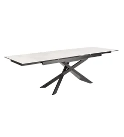 Stół rozkładany ONTARIO Euphoria 180 cm - 220 cm - 260 cm ceramika w optyce marmuru