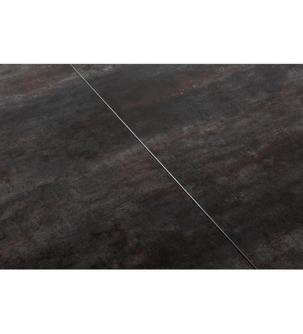 Stół Rozkładany ONTARIO Euphoria 180 Cm - 220 Cm - 260 Cm ceramika antracytowy Lava