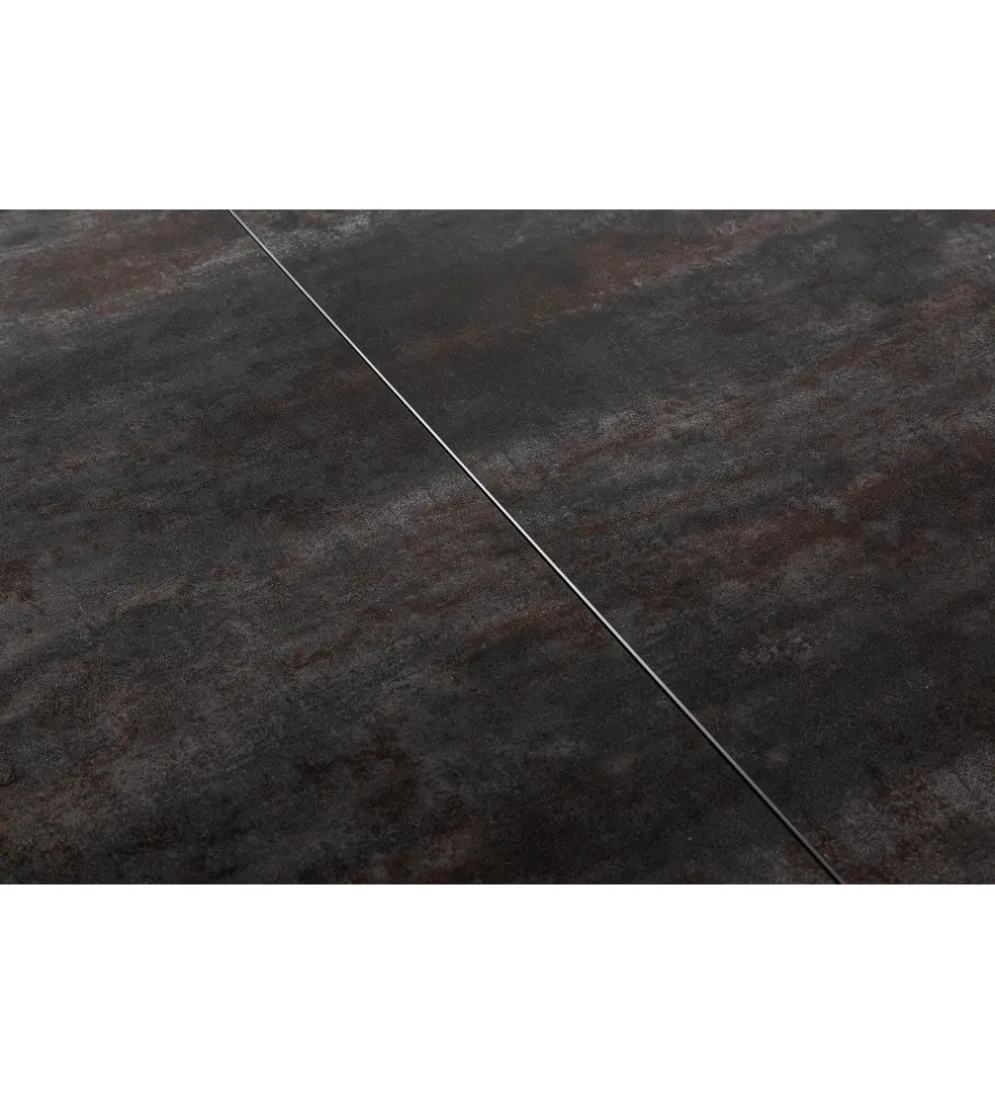 Stół Rozkładany ONTARIO Euphoria 180 Cm - 220 Cm - 260 Cm ceramika antracytowy Lava