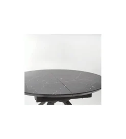 Stół rozkładany VERTIGO 130 cm - 180 cm w optyce czarnego marmuru