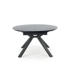 Stół rozkładany VERTIGO 130 cm - 180 cm w optyce czarnego marmuru