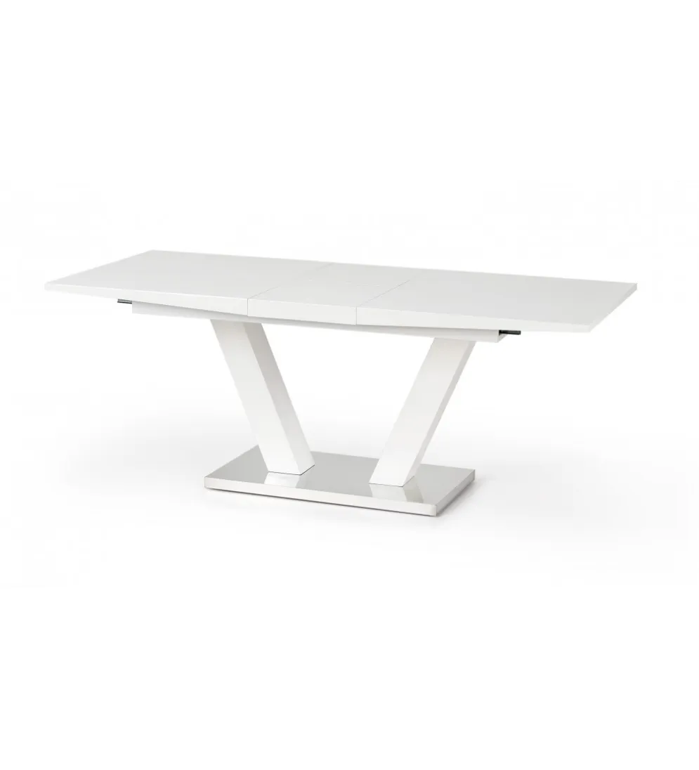 Stół rozkładany VISION 160 cm - 200 cm biały