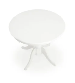 Stół rozkładany WILLIAM 90 cm - 124 cm biały
