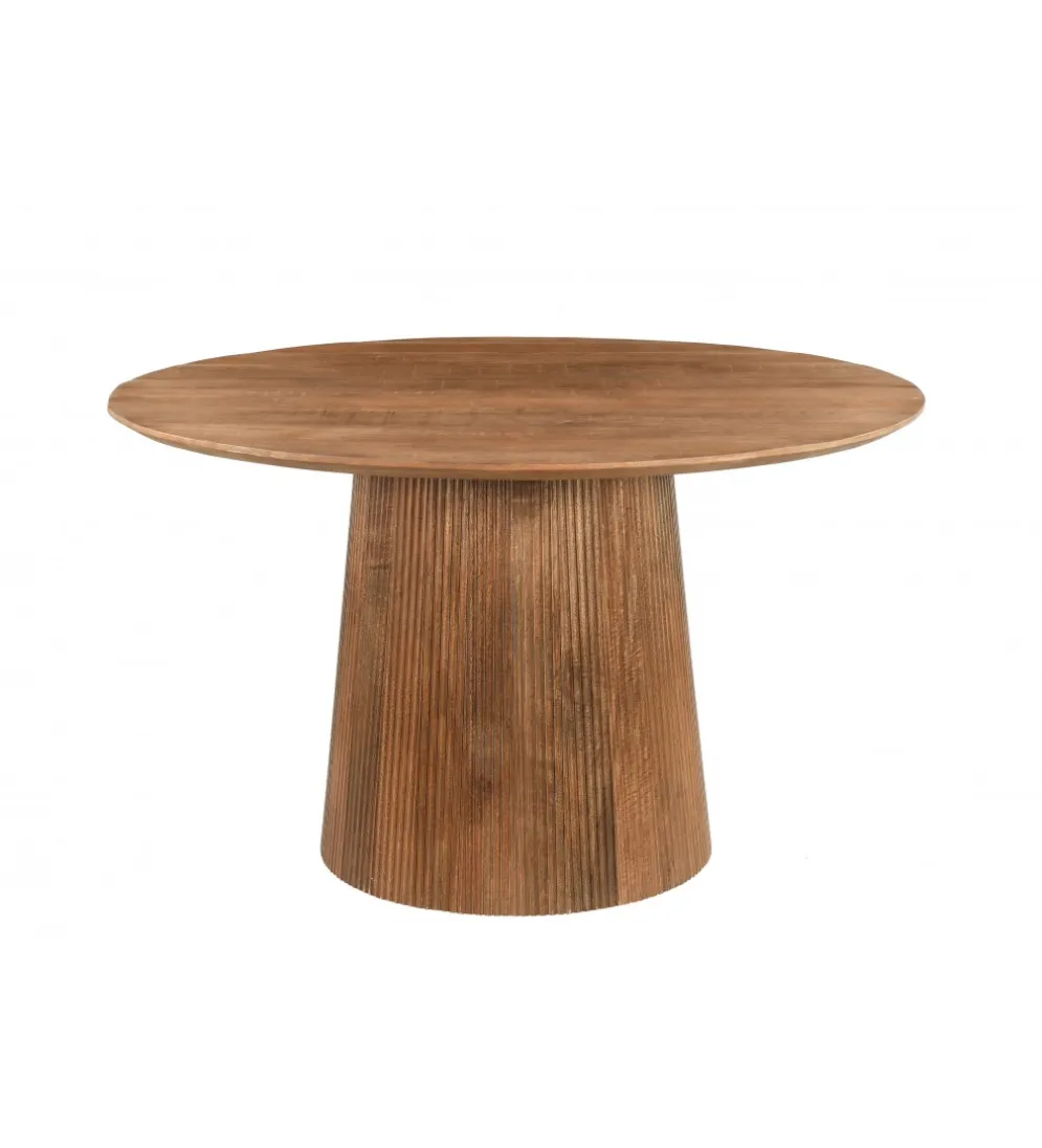 Stół SELVETOR 130 cm drewno mango