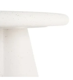 Stół TERRAZZI 120 cm białoszary