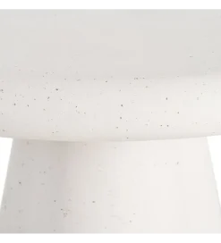 Stół TERRAZZI 120 cm białoszary