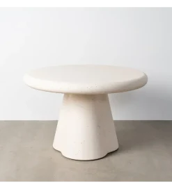 Stół TERRAZZI 120 cm białoszary