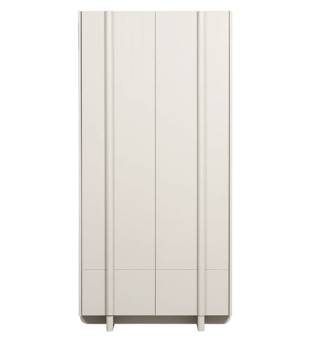 Szafa BASU 210 cm drewno sosny dust