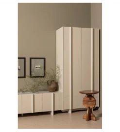 Szafa BASU 210 cm drewno sosny dust