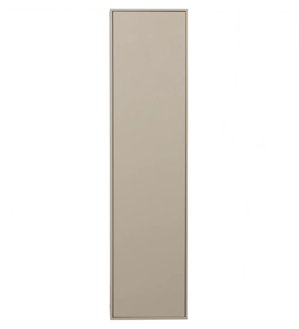 Szafa DAILY 200 x 50 cm drewno sosny szara