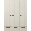 Szafa DRAWER 195 x 140 cm drewno sosna dust