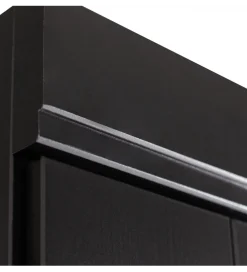 Szafa DRAWER 195 x 94 cm drewno sosna czarna