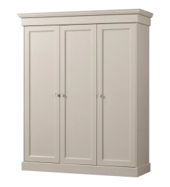 Szafa OLIVIA 212 cm drewno sosna szara