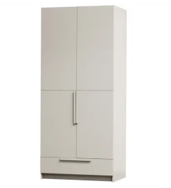 Szafa PURE 215 x 95 cm drewno sosny dust