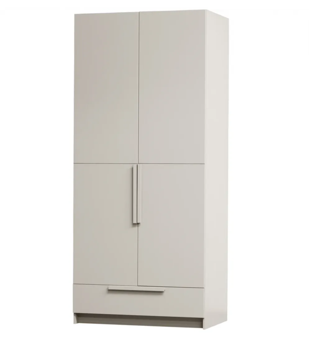 Szafa PURE 215 x 95 cm drewno sosny dust