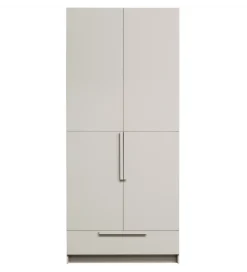 Szafa PURE 215 x 95 cm drewno sosny dust