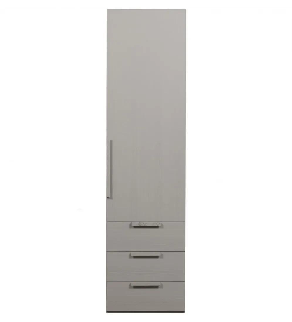 Szafa RENS 55 cm dekor orzechowy szara