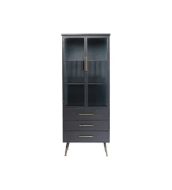 Szafka LA GOMERA wysoka 180 cm antracytowy