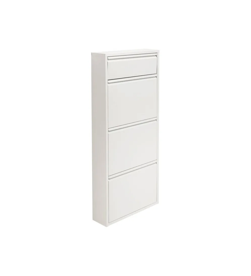 Szafka na buty CARUSO 119 cm biała
