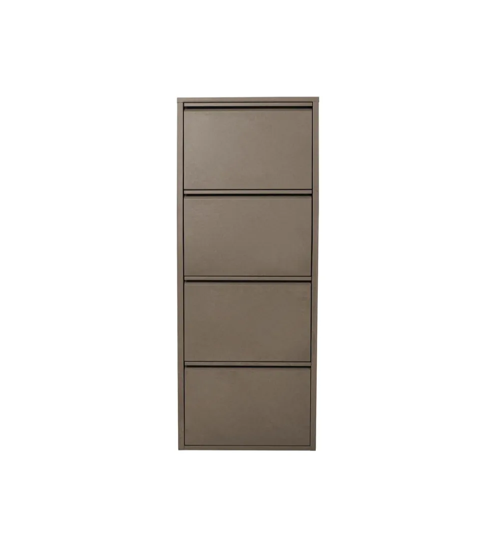 Szafka na buty CARUSO 136 cm taupe