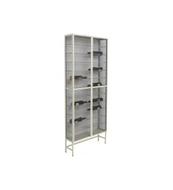 Szafka na wino PORTO 75 x 180 cm greige