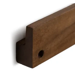 Szafka nocna GRETO 40 cm drewno mango brązowa