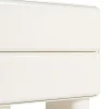 Szafka nocna LACQUER 56 cm kremowa