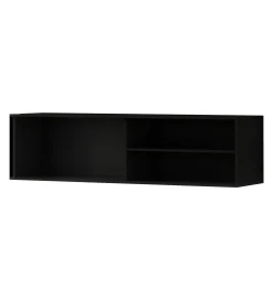 Szafka RTV wisząca MEORATI 150 cm w optyce dąb artisan