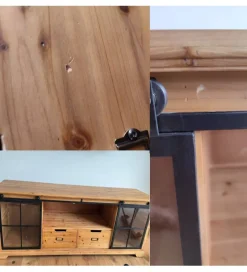 Tablica ścienna RETAGIO 80 cm drewno jodła
