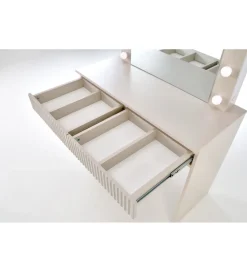 Toaletka HOLLYWOOD 94 cm kaszmir z oświetleniem LED