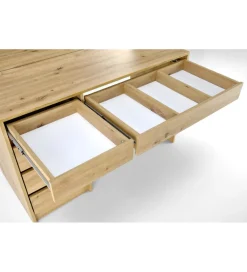 Toaletka HOLLYWOOD XL 120 cm dąb artisan z oświetleniem LED