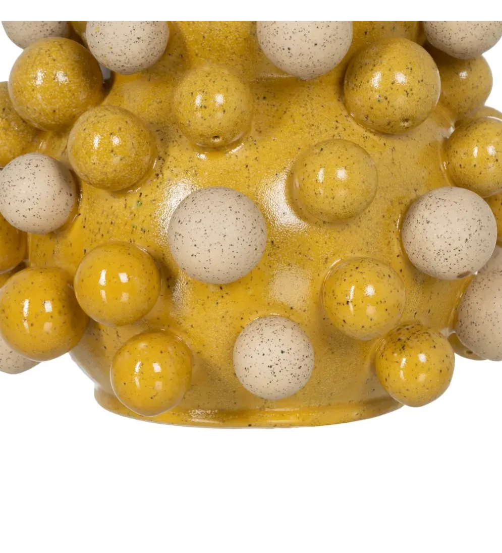 Wazon COTONI 28 cm żółty