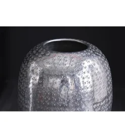 Wazon ORIENT 50 cm srebrny