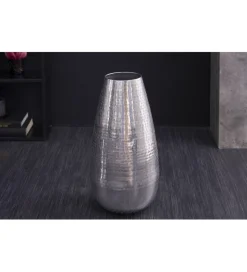 Wazon ORIENT 25 cm srebrny