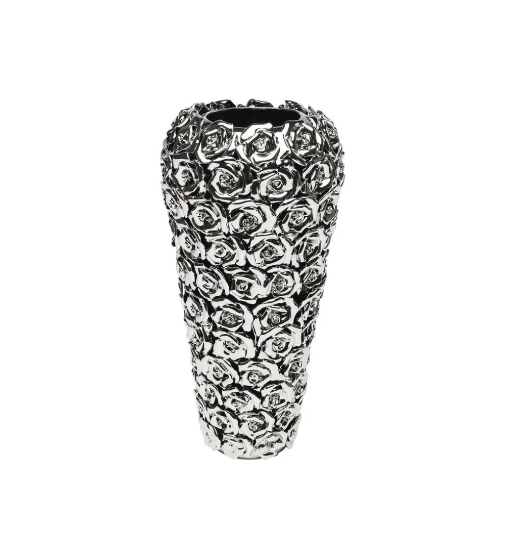 Wazon ROSE MULTI 36 cm chromowany