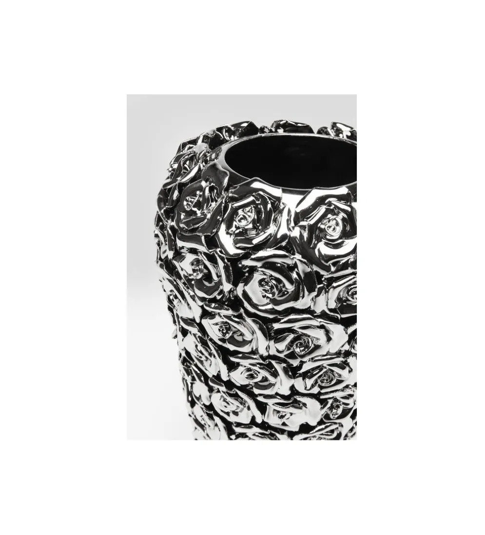 Wazon ROSE MULTI 36 cm chromowany